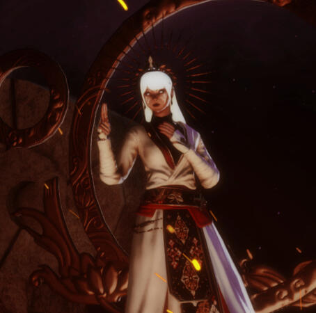 Kami of Wrath, Solia Heavensgale. Line K-3921.